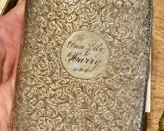 sterling silver cigarette cases