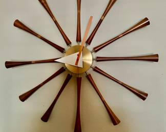 George Nelson 1950’s spindle clock
