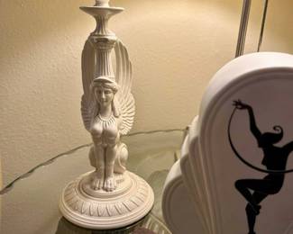 F&F rare Egyptian Deco ceramics