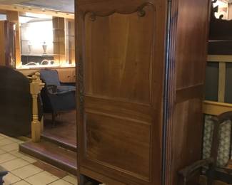 Fruitwood armoire...picture does not show how lovely this piece is! 
