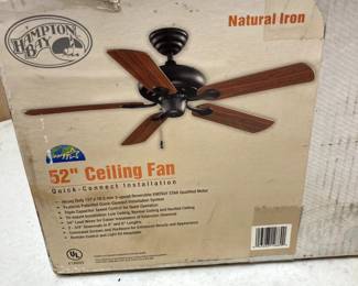 NIB Hampton Bay ceiling fan