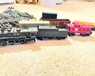 Vintage  Pennsylvania Keystone  Train Set 