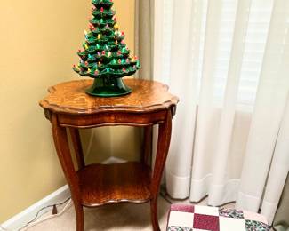 Hand crafted side table