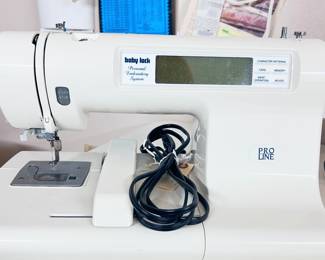 Baby Lock personal embroidery and sewing machine