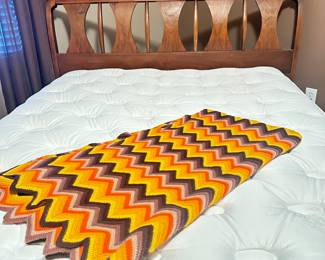 Vintage Crochet Throw. Another view of 