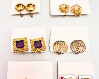 1980-1990’s Clip-On earrings 