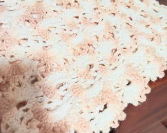 Vintage Crochet Throw