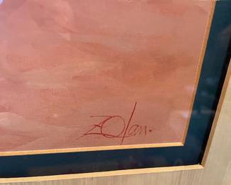 Seaside Adventures Framed art print by Donald Zolan (32 x 26).