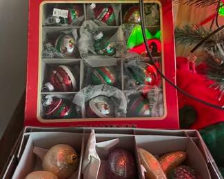 Shiny Brites (in original boxes.