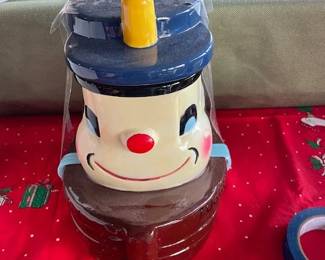 Vintage  Cookie Jar Classics by Jonal "Tuggle" the Tugboat.