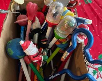 Great selection of pencils with fun toppers - great for stocking stuffers.