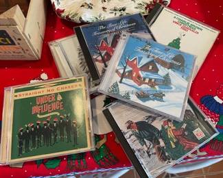 Christmas CDs.