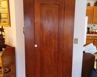 7 ft. tall cupboard.