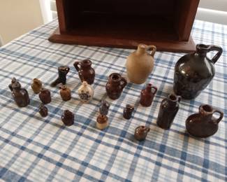 Miniature jugs.