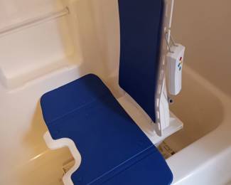 Bathtub lift chair.