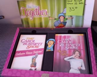 DVDs of all Carol Burnett shows.