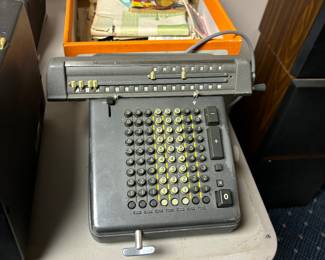 Vintage Monroe adding machine