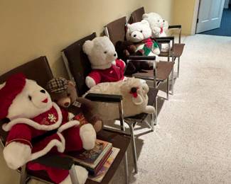 Office stackable cloth chairs