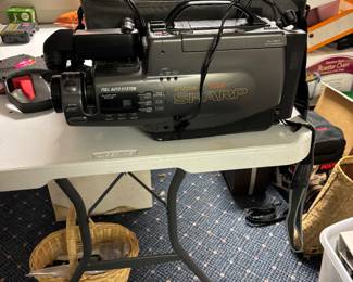 Sharp video camera 