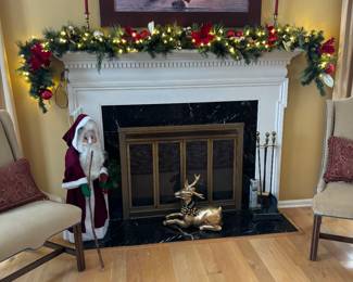 Christmas items and art