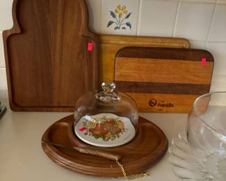 Cutting and charcuterie boards