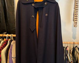 Vintage wool nurses cape