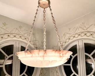 Alabaster Pendant Chandelier