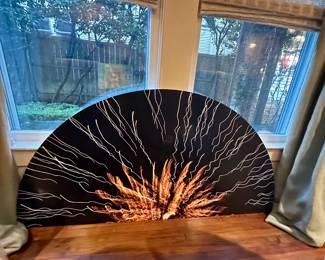 Additional Table Top for Larry Whiteley Iron & Glass Table 