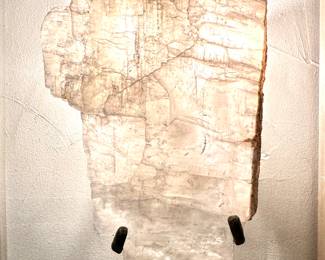 Pair of Selenite Wall Sconces