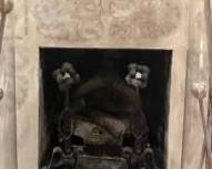 Pair of Larry Whiteley Iron Andirons