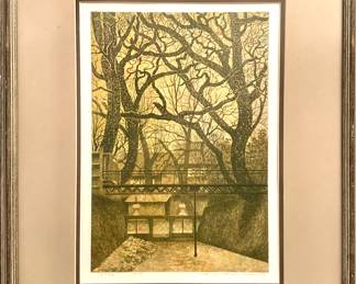 Yukio Katsuda signed print