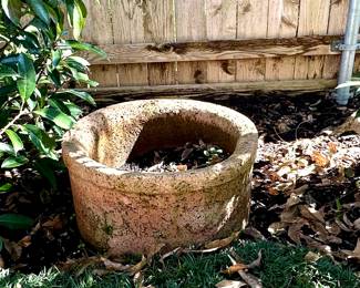 Stone Trough Style Planter