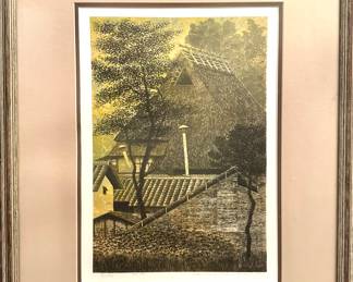 Yukio Katsuda signed print