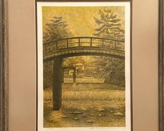 Yukio Katsuda signed print