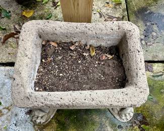 Stone Trough Style Planter