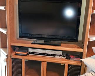 Entertainment center & tv