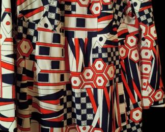 Vintage 70's Polyester Dress