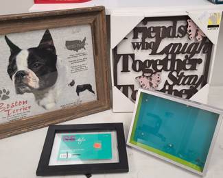 misc Wall décor, frames, Boston terrier