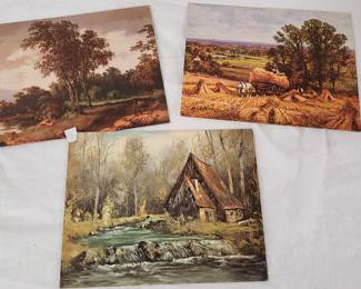 Outdoor Scene litho art prints