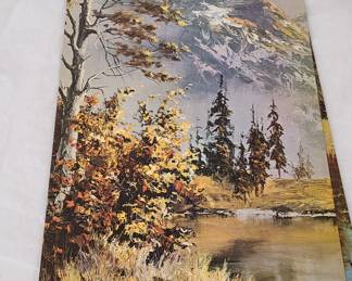 Outdoor Scene litho art prints