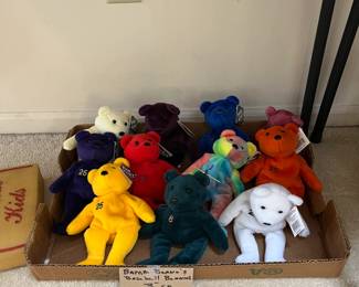 Beanie Babies baseball figures