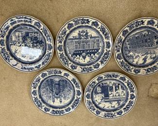 Plates of Yale University buildings