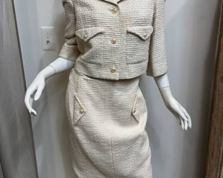 Chanel Cream Suit