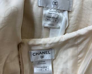 Chanel Cream Suit