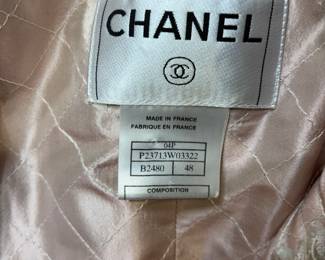 Chanel Light Pink Coat