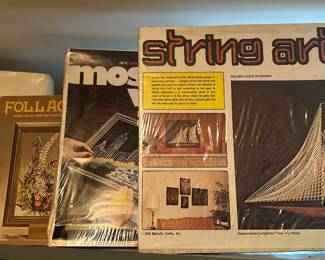 Vintage NIB String Art in original box 