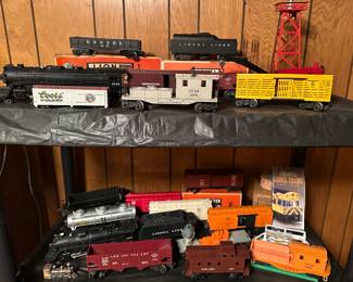 Vintage Lionel trains
