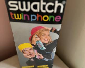 NIB Vintage Swatch Twin Phone 