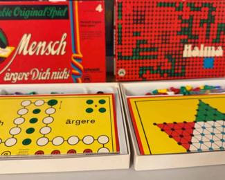 Vintage German Board Games