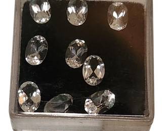 Silver Topaz Stones 